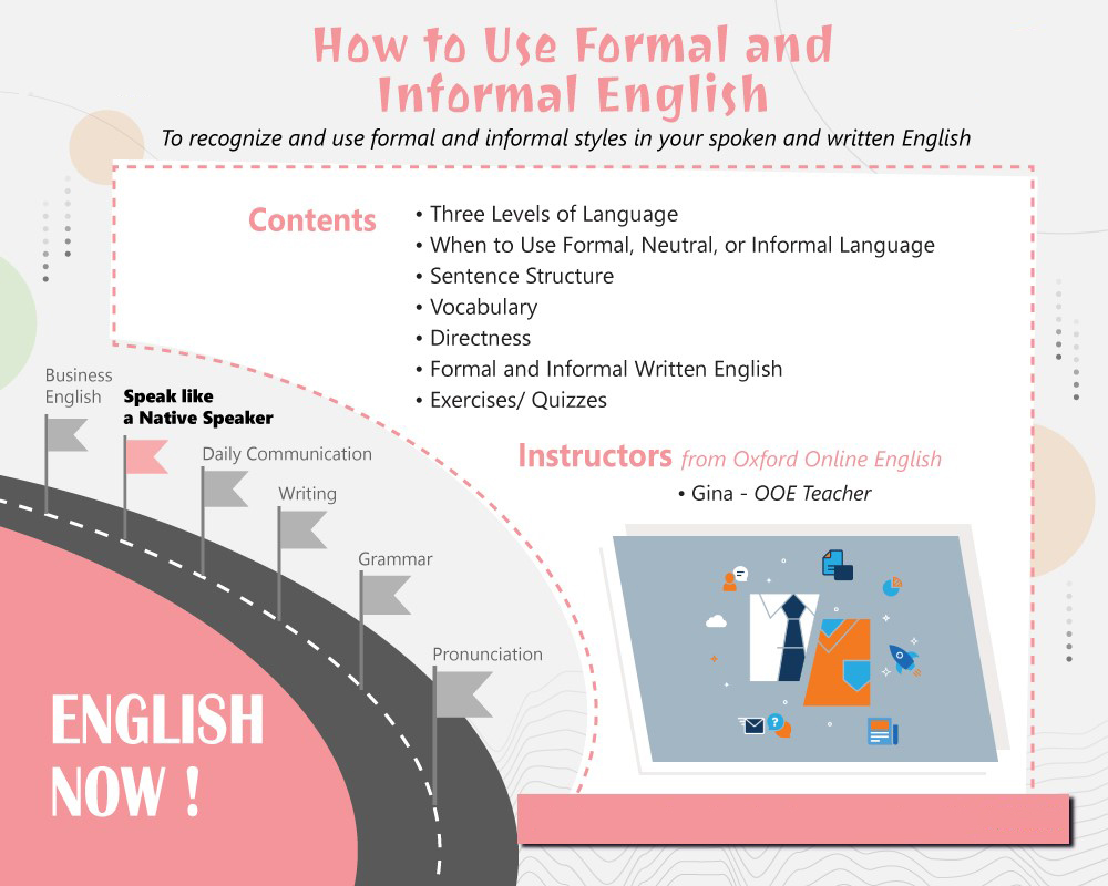 How to Use Formal and Informal English