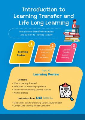 Learning transfer and Life long learning