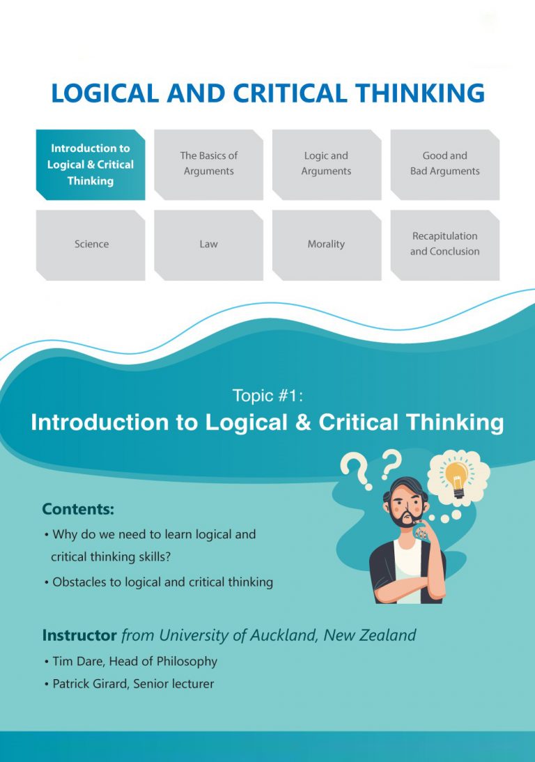 introduction to logical and critical thinking